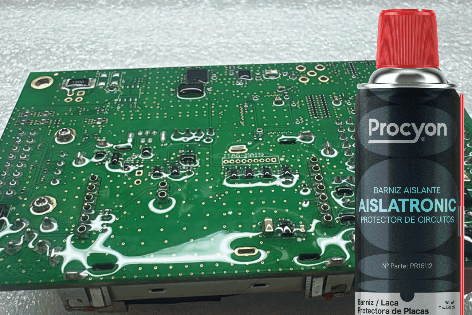 PROCYON-AISLATRONIC-PROTECTOR-LACA-BARNIZ-DE-TARJETAS-ELECTRONICAS